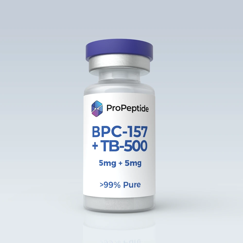 BPC-157 + TB-500 research blend vial