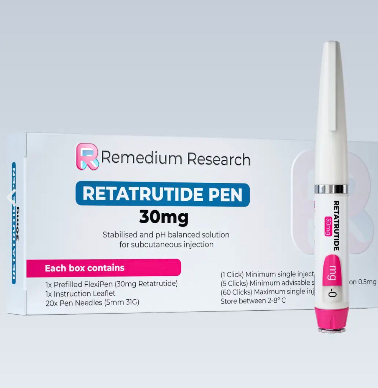 Retatrutide Pen 30mg — Remedium Research
